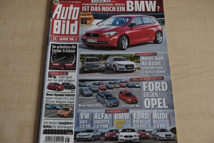 Deckblatt Auto Bild (38/2011)